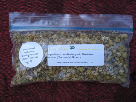 Earth Alkemie's Chamomile
